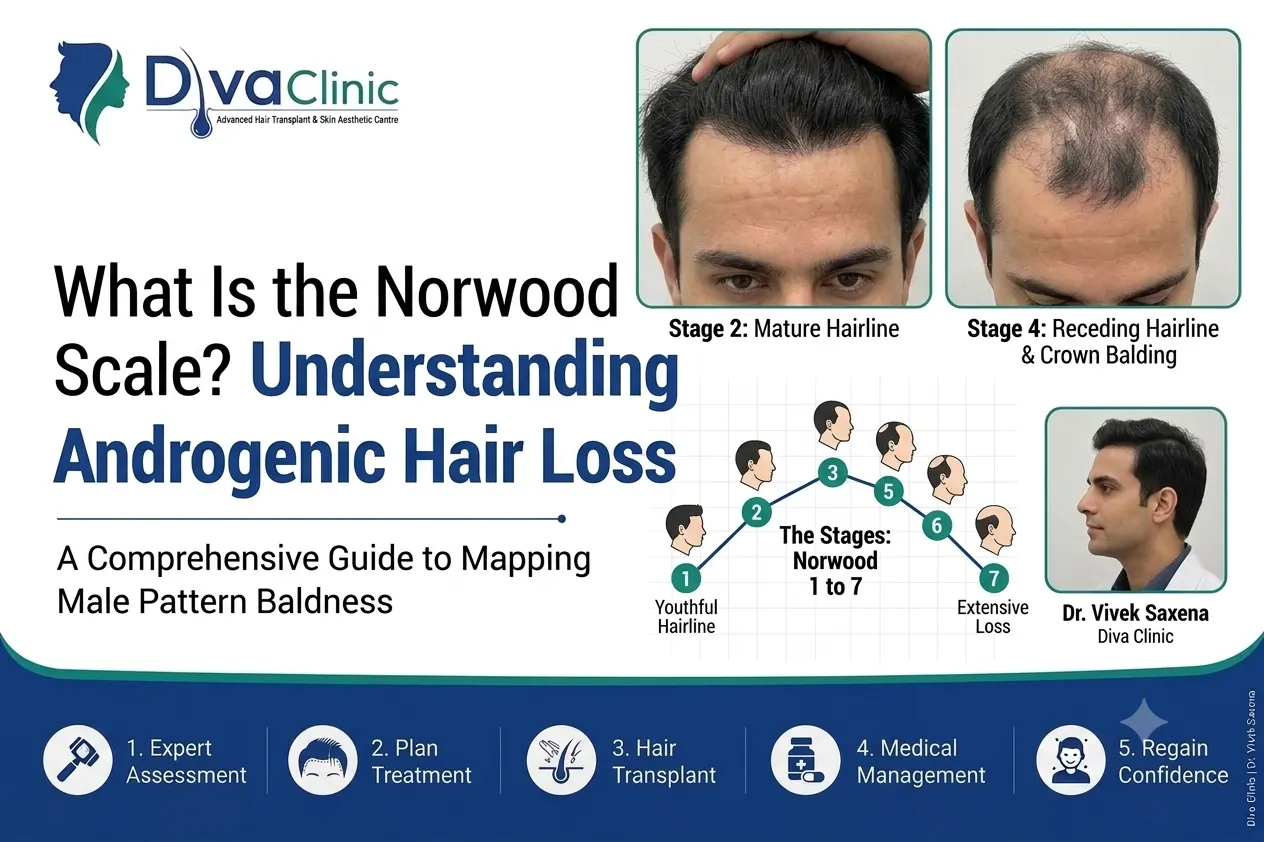 What Stage Is Your Hair Loss on the Norwood Scale?