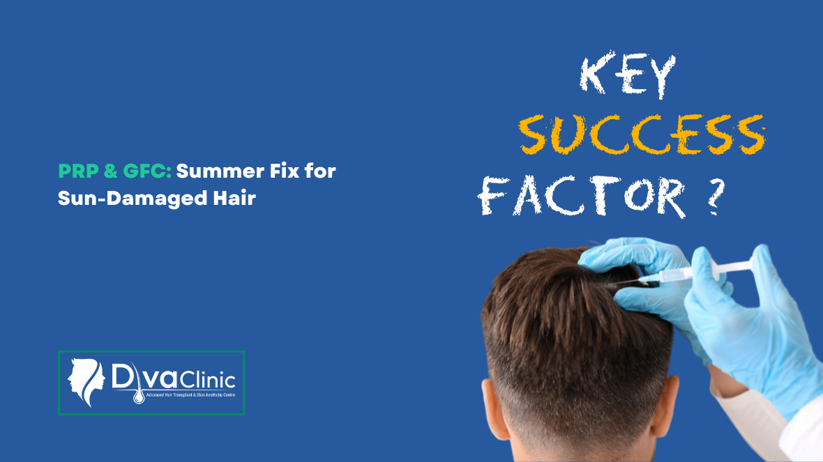 Sun-Damaged Scalp? How PRP & GFC Therapy Restore Hair Health in Summer