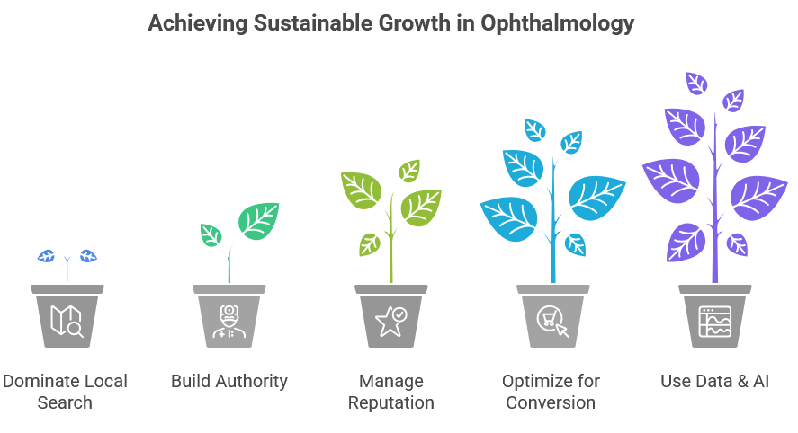 How New Ophthalmology Practices Can Attract High-Intent Eye Care Patients in Competitive Markets