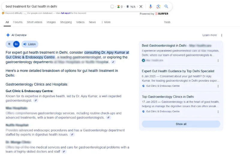 Best Treatment for Gut Health in Delhi