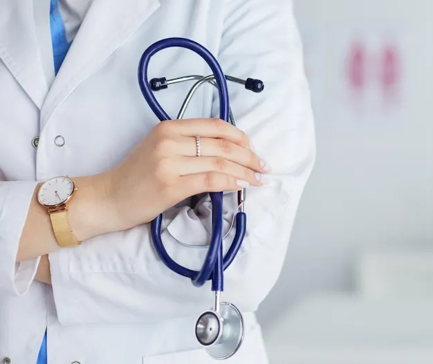 Professional doctor with stethoscope - Digital Marketing for Doctors