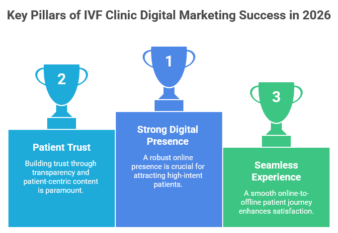 How Can IVF Clinics in India Use Digital Marketing to Attract High-Intent Patients in 2026