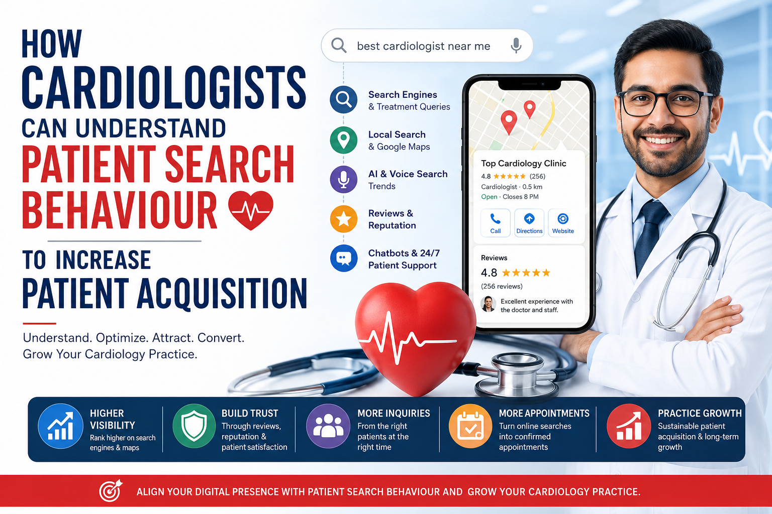 How Cardiologists Can Get More Patients by Understanding Online Search Intent