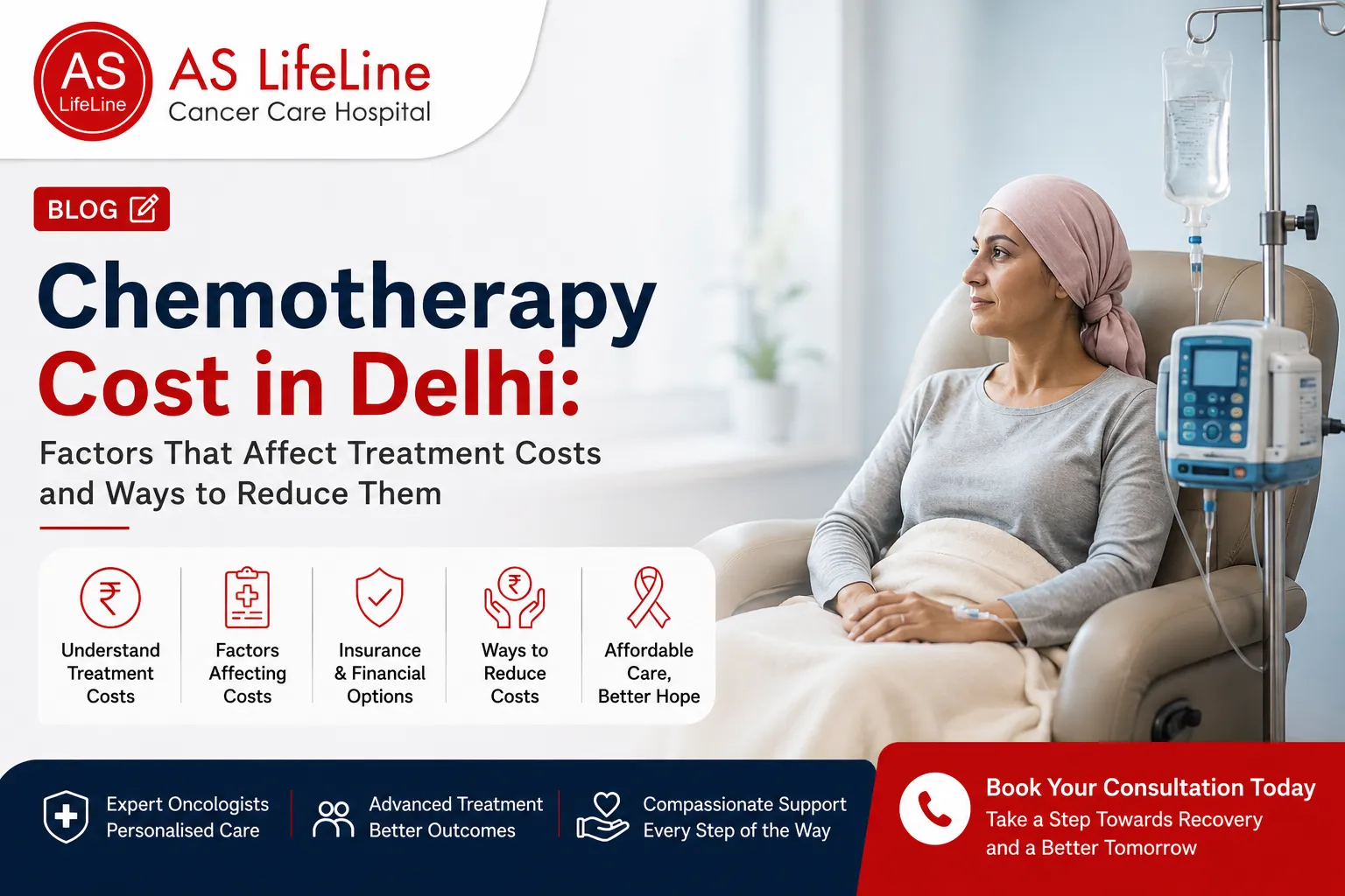 Chemotherapy Cost in Delhi: Factors That Affect Treatment Costs and Ways to Reduce Them