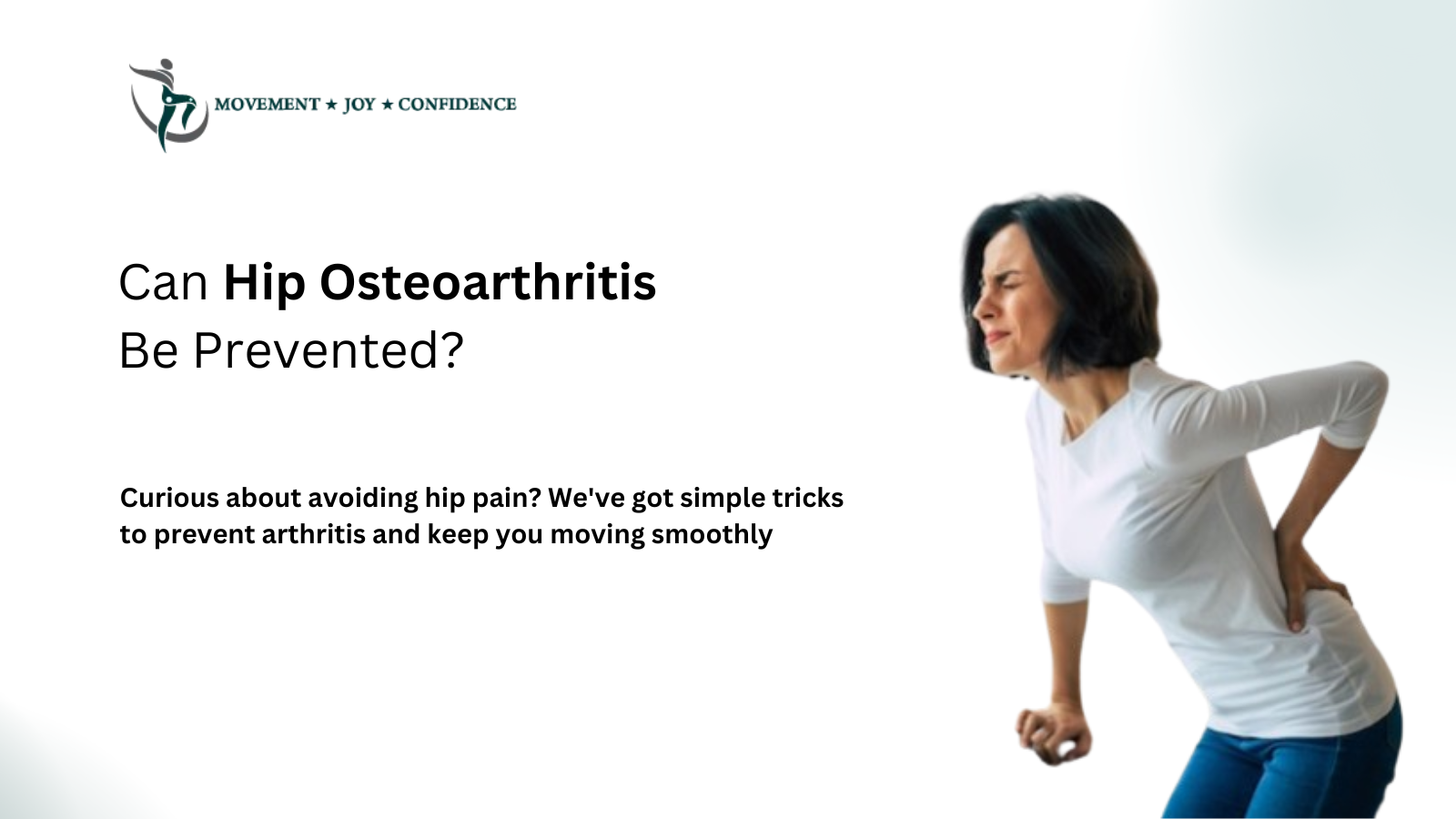 Can Hip Osteoarthritis Be Prevented?