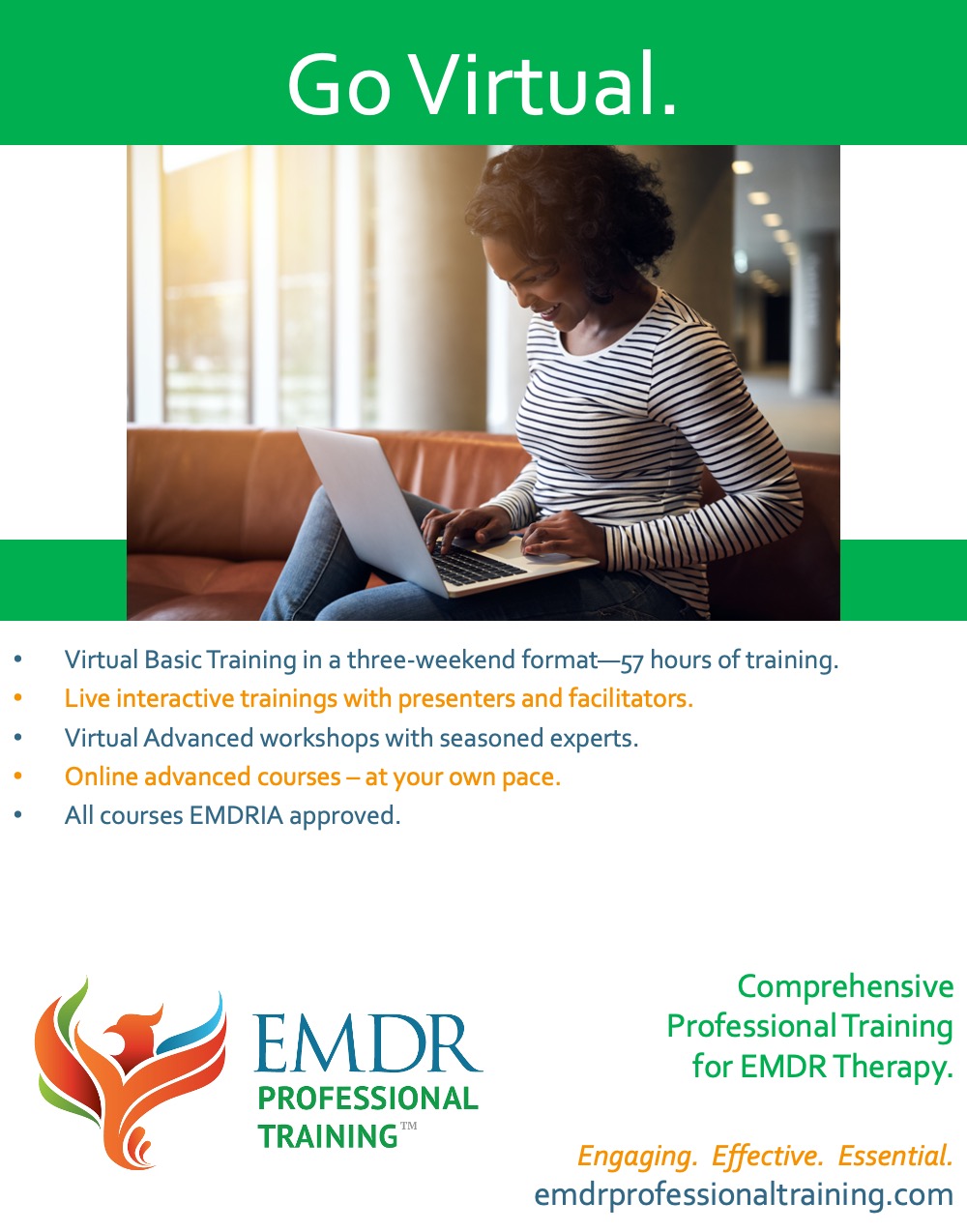 Comprehensive professional training for EMDR therapy