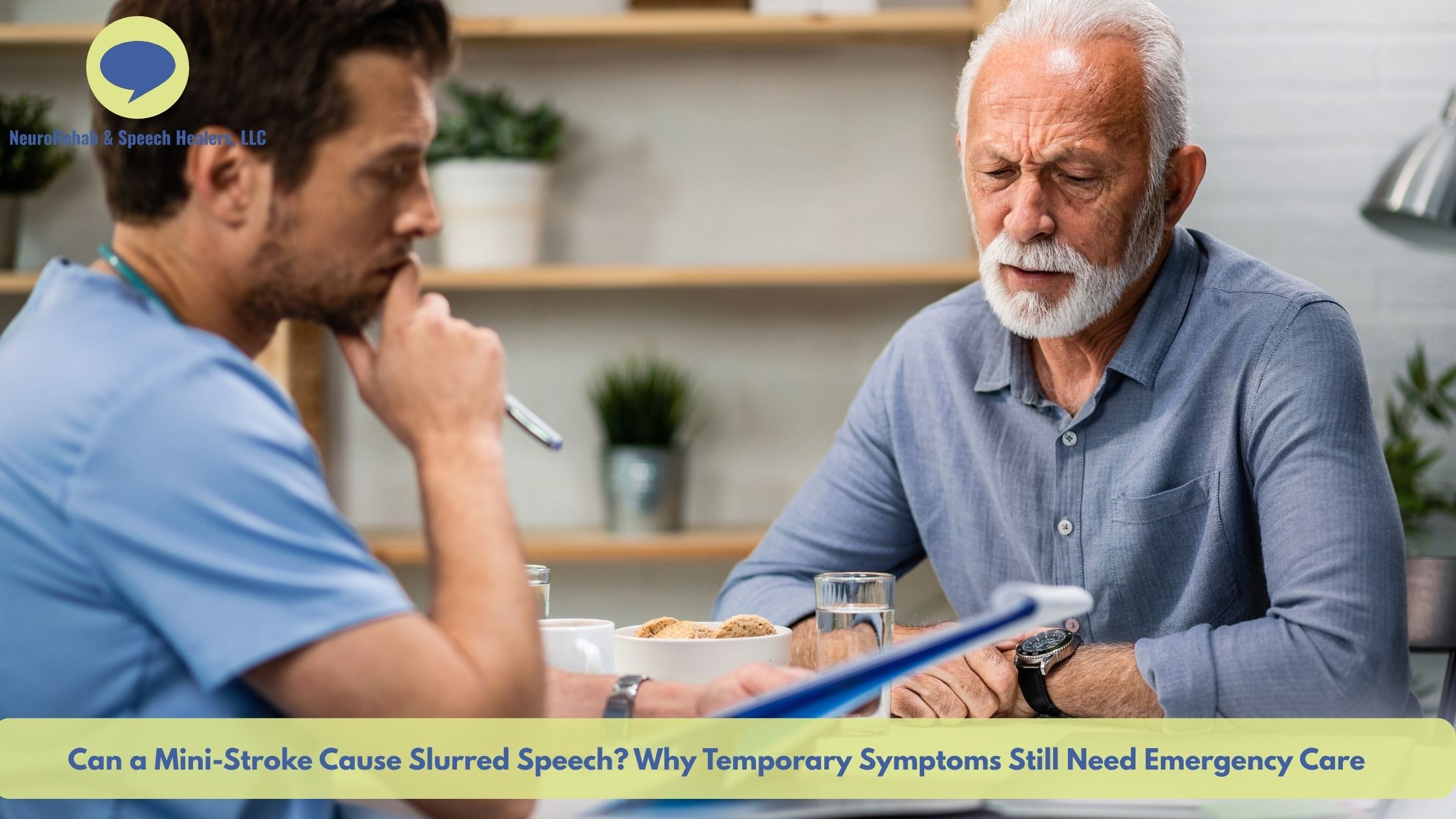Can a Mini-Stroke Cause Slurred Speech? Why Temporary Symptoms Still Need Emergency Care
