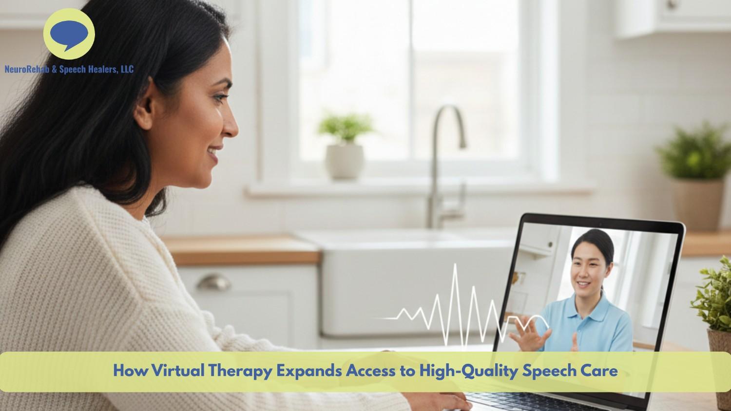 How Virtual Therapy Expands Access to High-Quality Speech Care