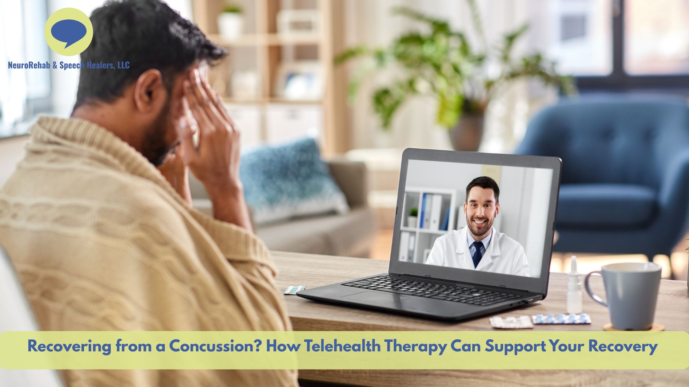 Recovering from a Concussion? How Telehealth Therapy Can Support Your Recovery