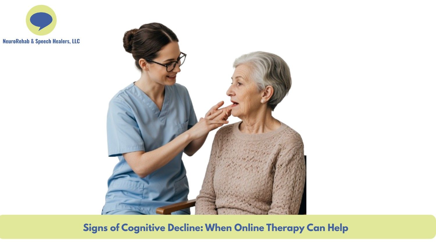Signs of Cognitive Decline: When Online Therapy Can Help