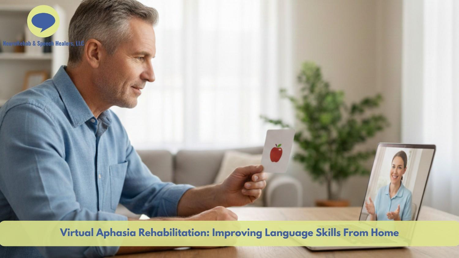 Virtual Aphasia Rehabilitation: Improving Language Skills From Home