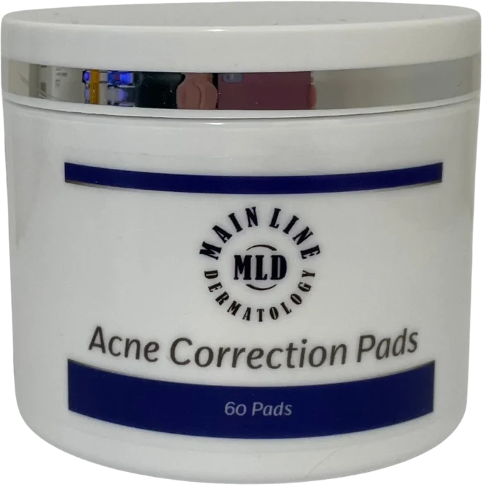 Main Line Dermatology Acne Correction Pads jar