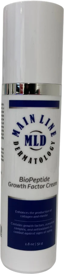 Main Line Dermatology BioPeptide Growth Factor Cream bottle