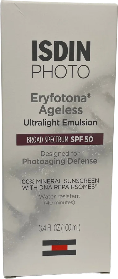 ISDIN tinted mineral sunscreen tube