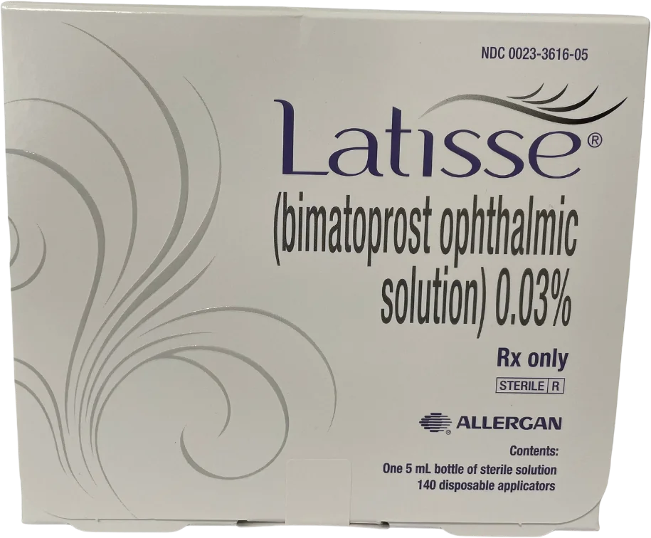 LATISSE prescription eyelash treatment packaging