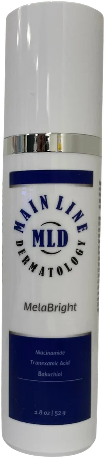 Main Line Dermatology MelaBright bottle