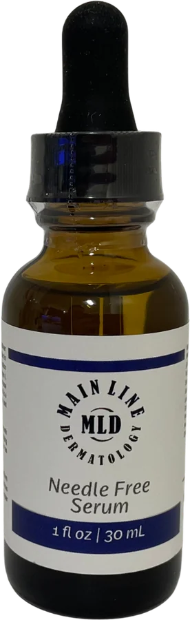 Main Line Dermatology Needle Free Serum bottle