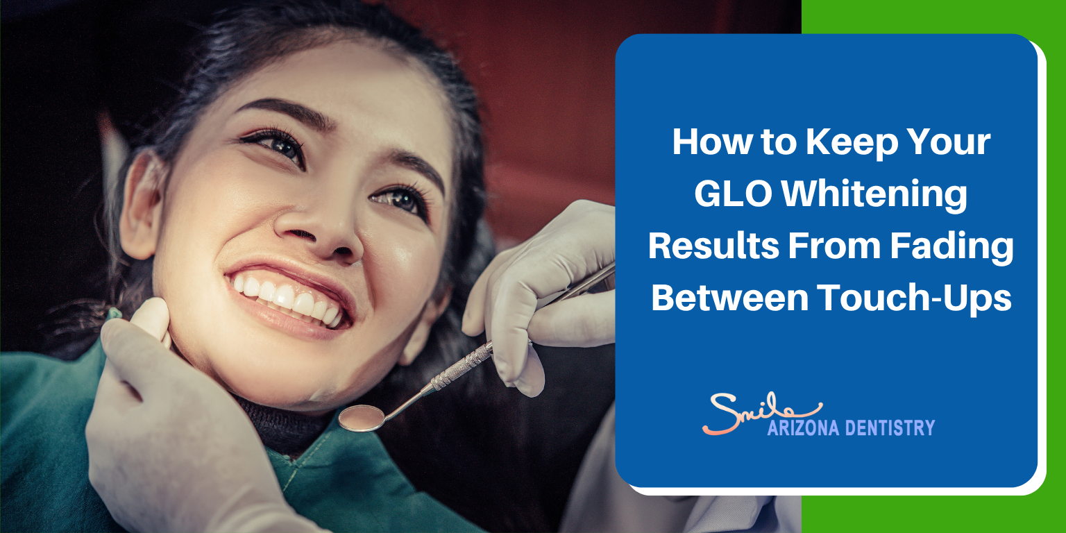 How to Keep Your GLO Whitening Results From Fading Between Touch-Ups