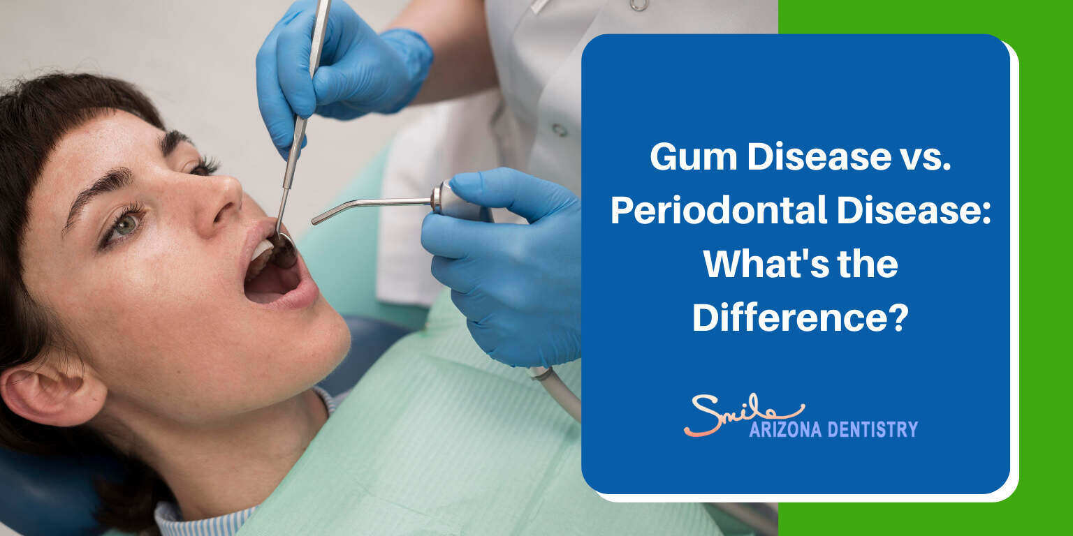 gum disease vs periodontal disease