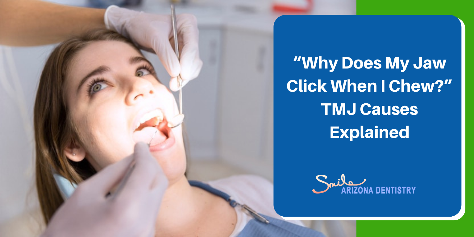 “Why Does My Jaw Click When I Chew?” TMJ Causes Explained