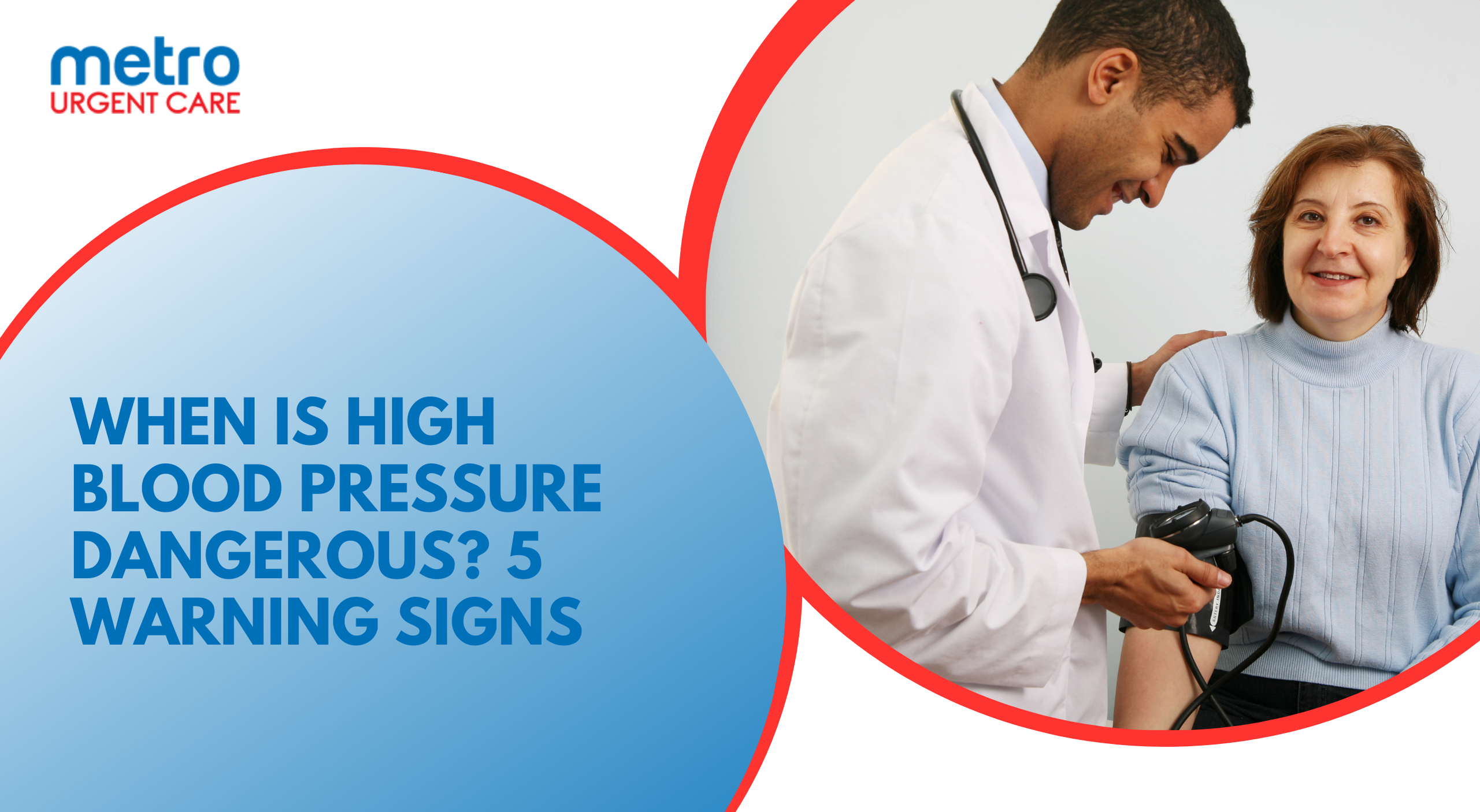 Woman having blood pressure checked by doctor