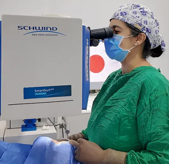 Precision Eye Surgery with Advanced Technology