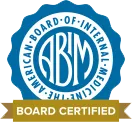 Logo of Internal Medicine Board Certified