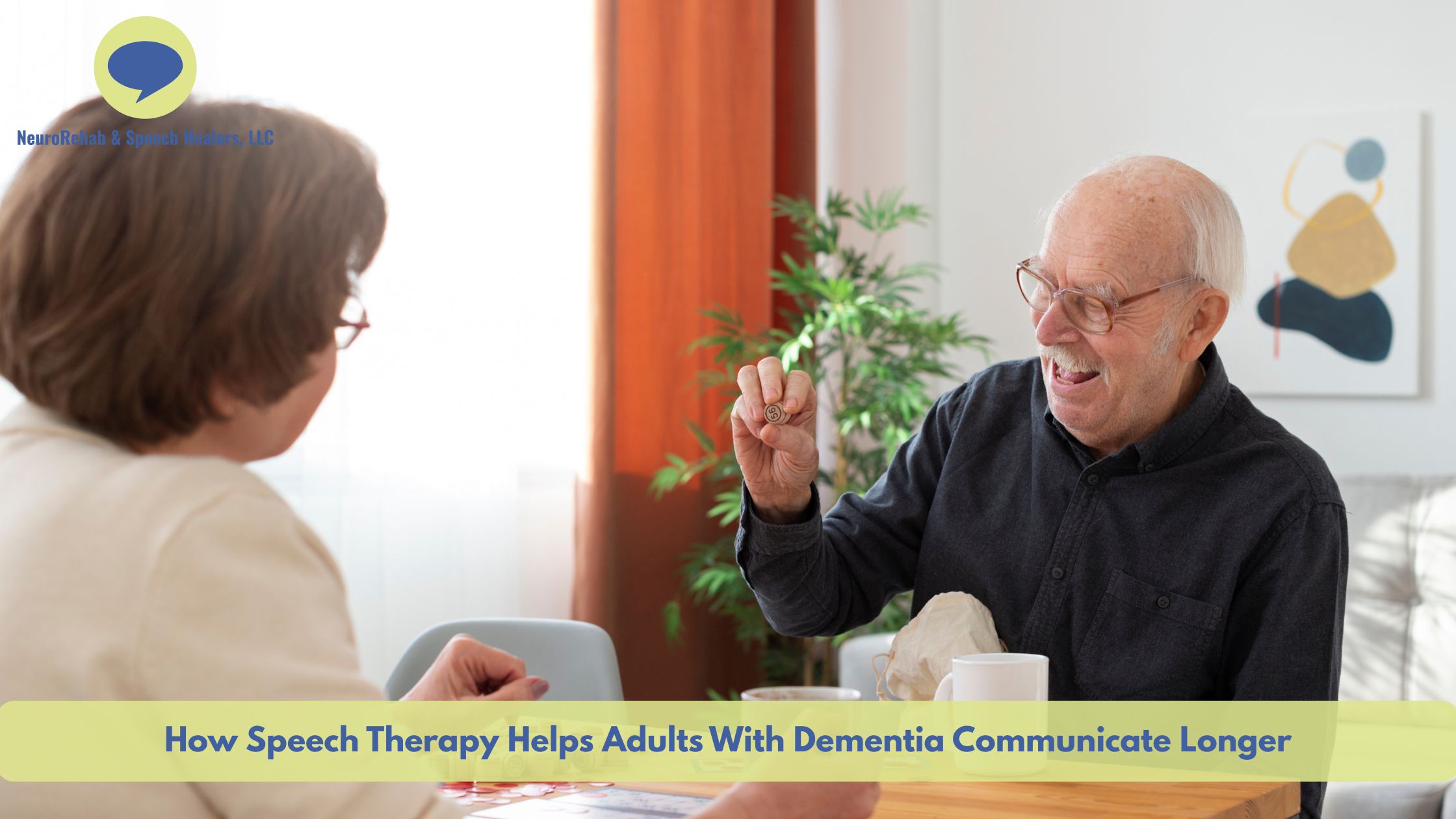 How Speech Therapy Helps Adults With Dementia Communicate Longer
