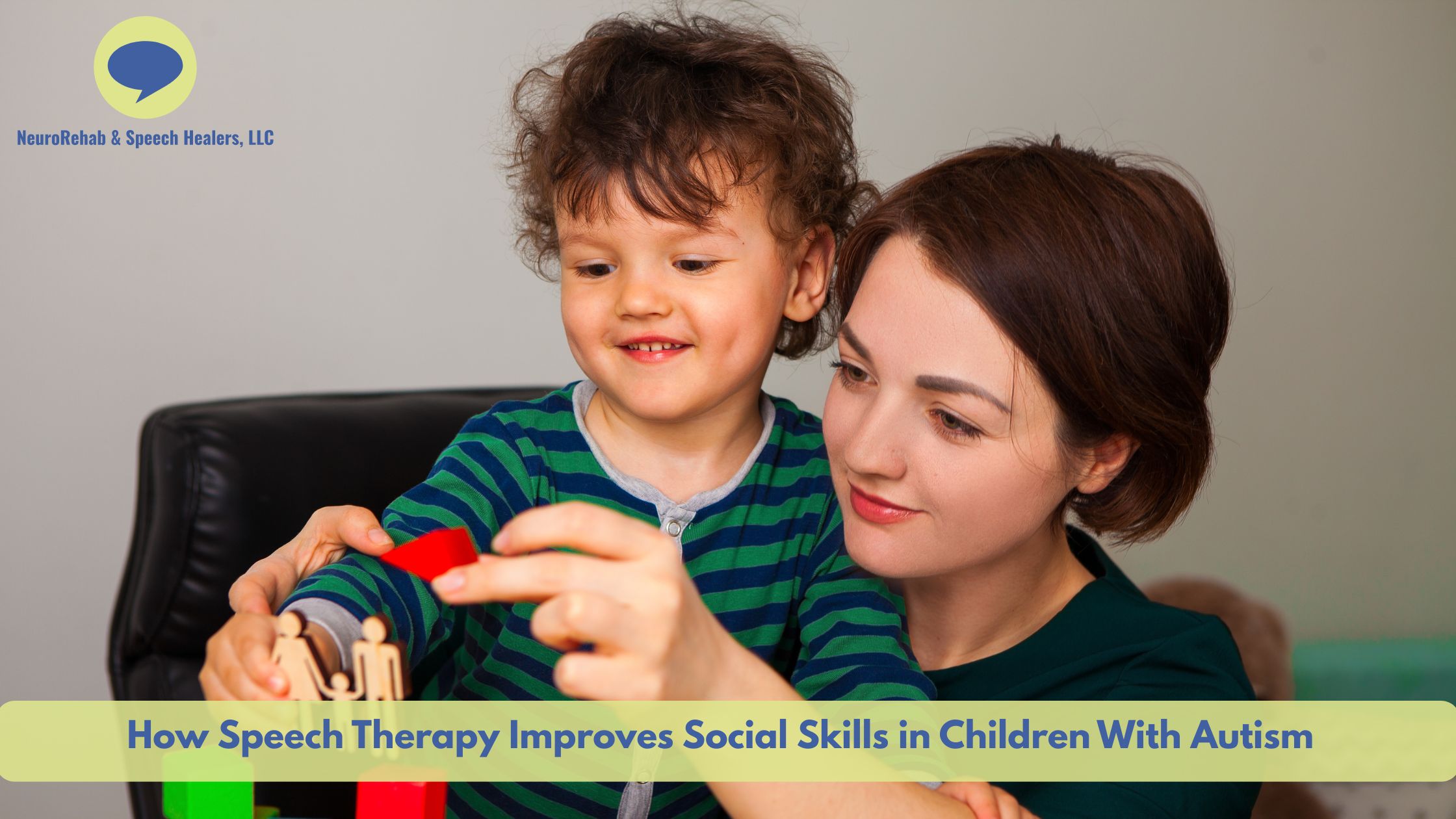 How Speech Therapy Improves Social Skills in Children With Autism
