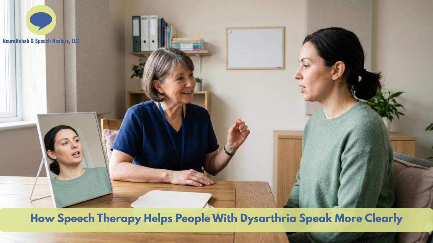 How Speech Therapy Helps People With Dysarthria Speak More Clearly