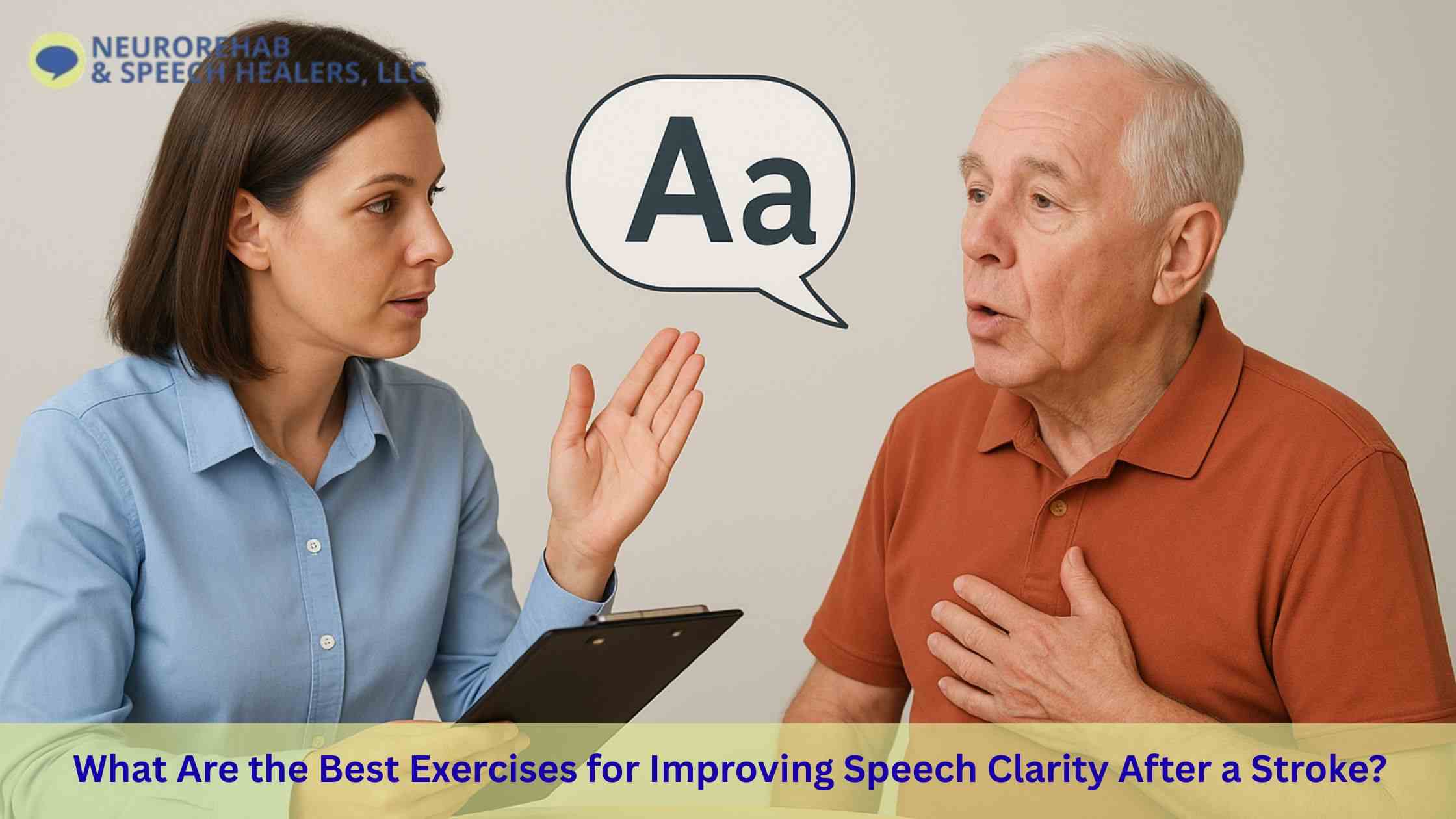 What Are the Best Exercises for Improving Speech Clarity After a Stroke?