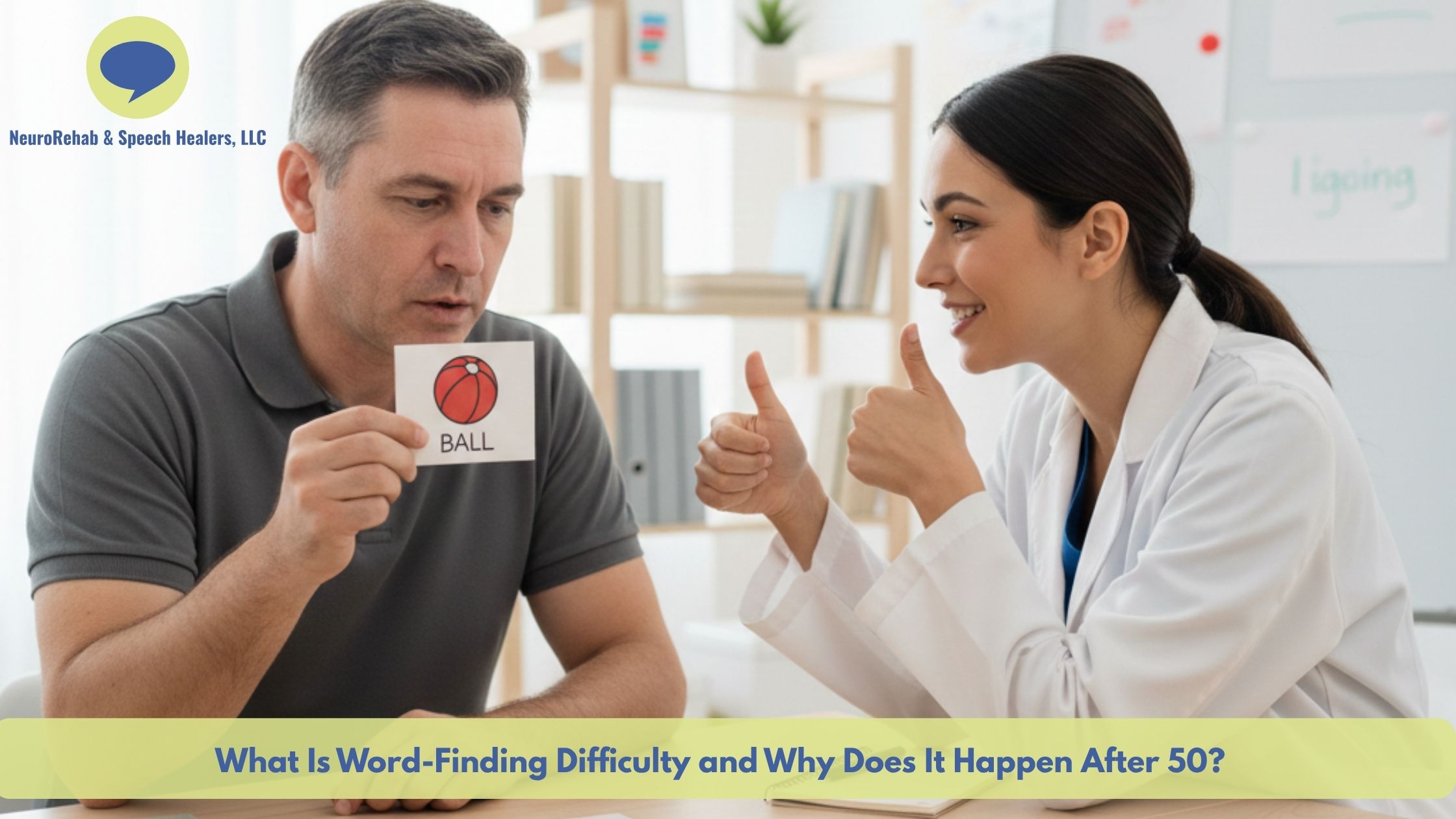 What Is Word-Finding Difficulty and Why Does It Happen After 50?