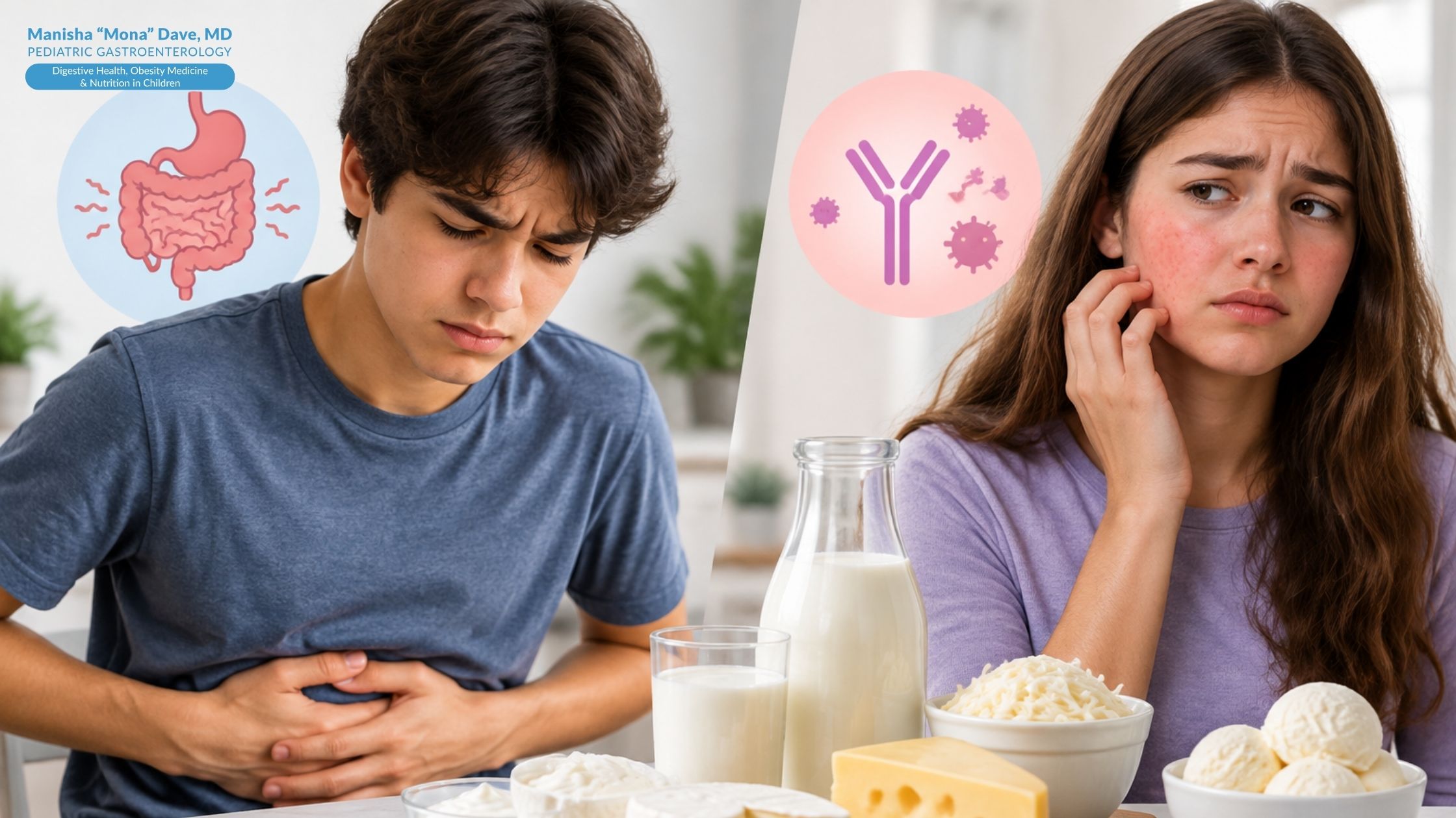 Lactose Intolerance vs. Dairy Allergy: How to Tell the Difference in Teens