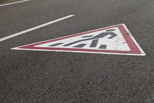 Testing auto braking to save pedestrians