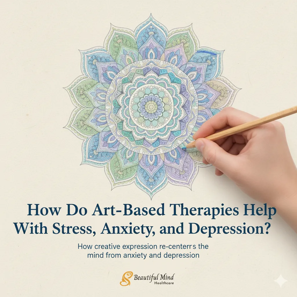 How Do Art-Based Therapies Help With Stress, Anxiety, and Depression?