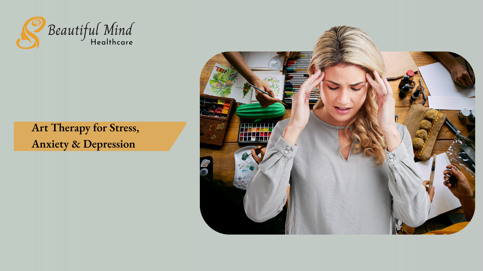 Art Therapy for Stress, Anxiety & Depression