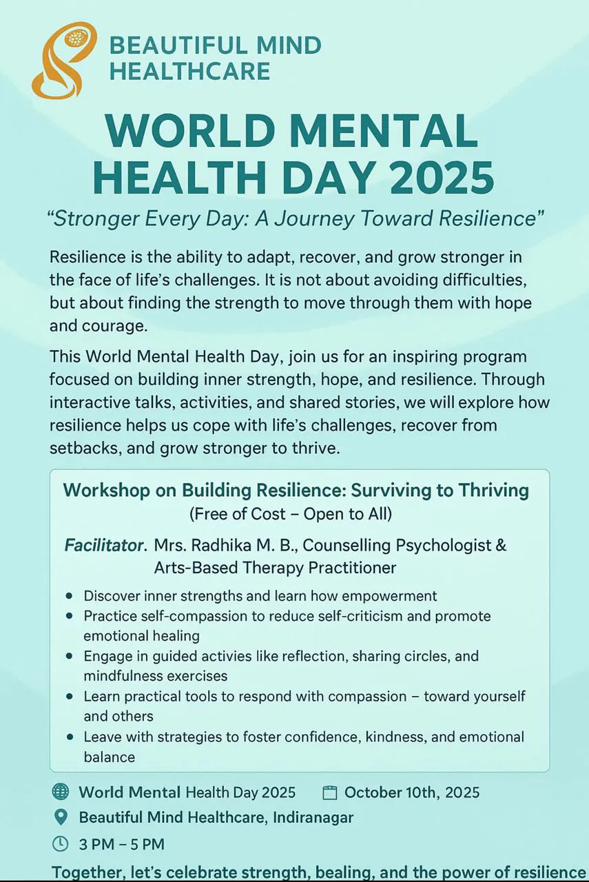 Pop Up Beautiful Mind Healthcare Event 1