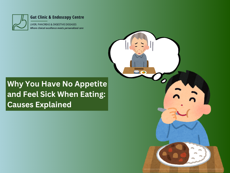 Why Do I Have No Appetite and Feel Sick When I Eat? Causes Explained