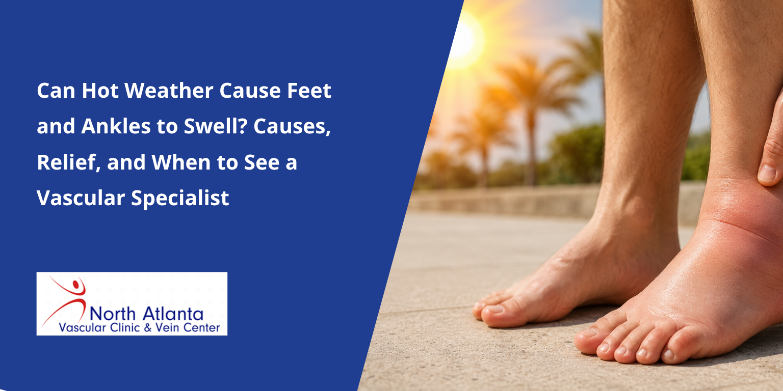 Can Hot Weather Cause Feet and Ankles to Swell? Causes, Relief, and When to See a Vascular Specialist