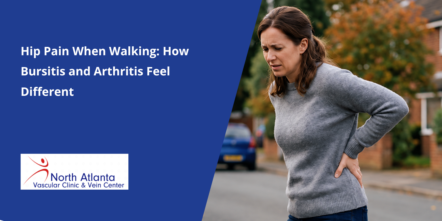 Hip Pain When Walking: How Bursitis and Arthritis Feel Different