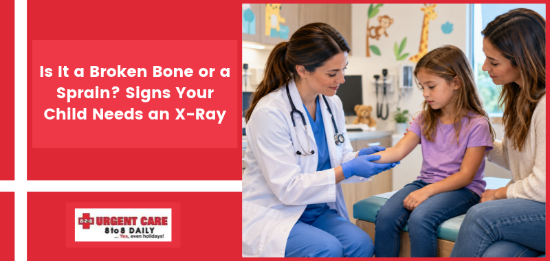 Is It a Broken Bone or a Sprain? Signs Your Child Needs an X-Ray
