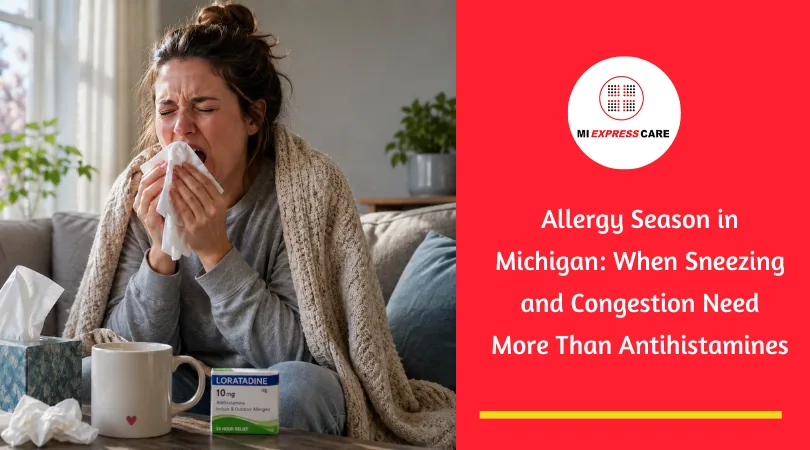 Allergy Season in Michigan: When Sneezing and Congestion Need More Than Antihistamines