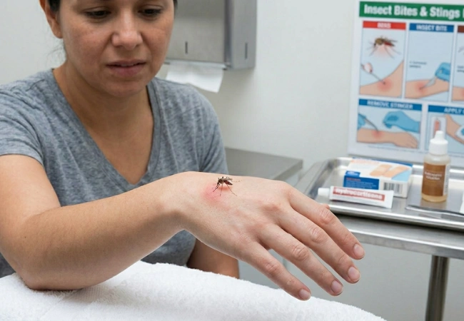 Symptoms of a Bee or Insect Sting