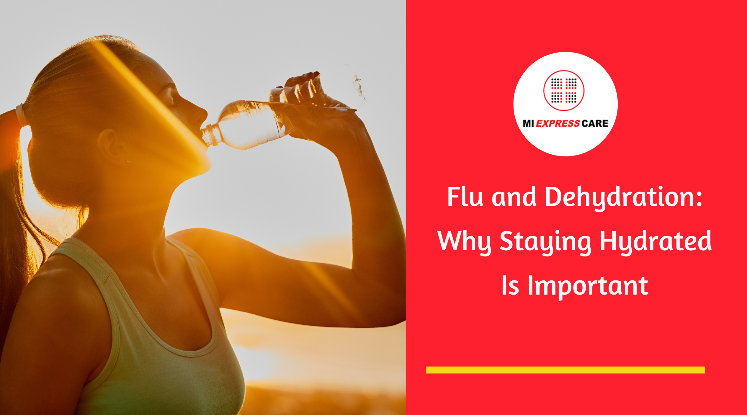 Flu and Dehydration: Why Staying Hydrated Is Important