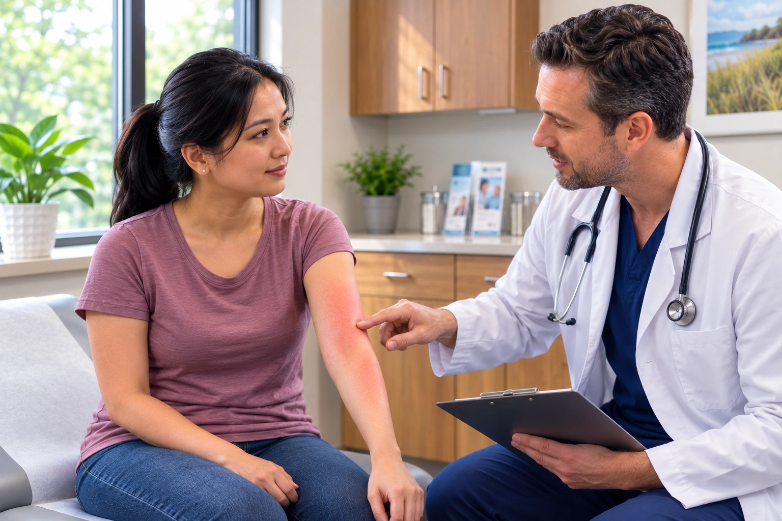 Sunburn Treatment at MI Express Urgent Care Canton & Ann Arbor MI