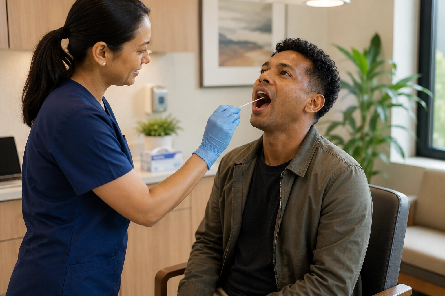 How Our Rapid Strep Test Works at MI Express Urgent Care