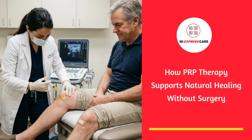 How PRP Therapy Supports Natural Healing Without Surgery