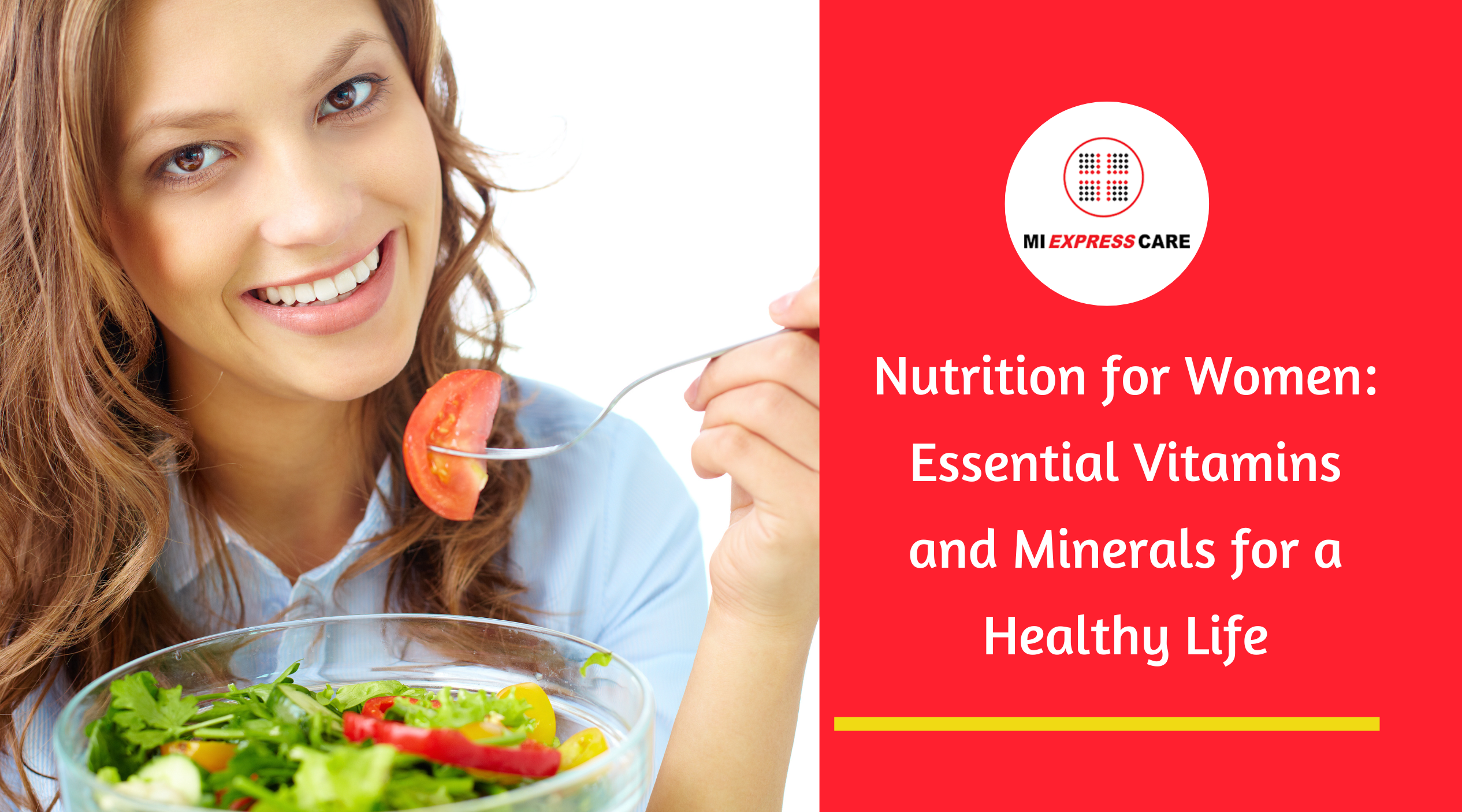 Nutrition for Women: Essential Vitamins and Minerals for a Healthy Life