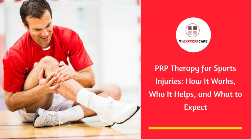 PRP Therapy for Sports Injuries: How It Works, Who It Helps, and What to Expect