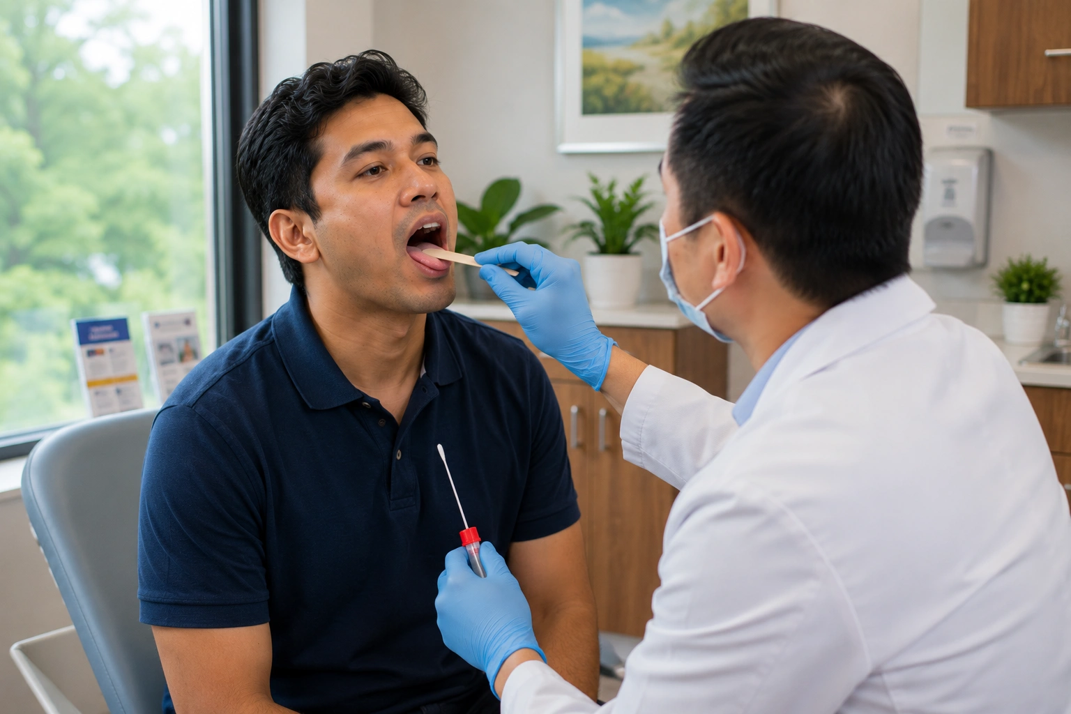 Strep Throat Treatment at MI Express Urgent Care Canton & Ann Arbor MI